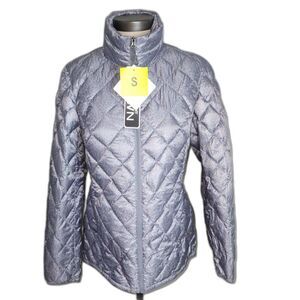 NWT 32 Degree Heat Grey Packable Lightweight Down Puffer Jacket Size S